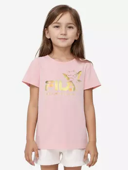 Футболка для девочек FILA, Розовый