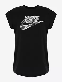 Футболка для девочек Nike Cloud Wash, Черный