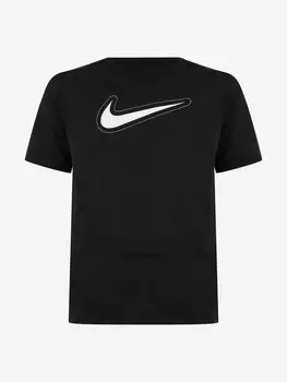 Футболка для девочек Nike Dri-FIT Trophy, Черный, размер 146-156