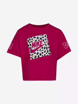 Футболка для девочек Nike Graphic, Красный