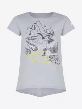 Футболка для девочек Outventure, Голубой