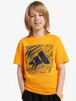 Футболка для мальчиков adidas Water Tiger Graphic, Желтый