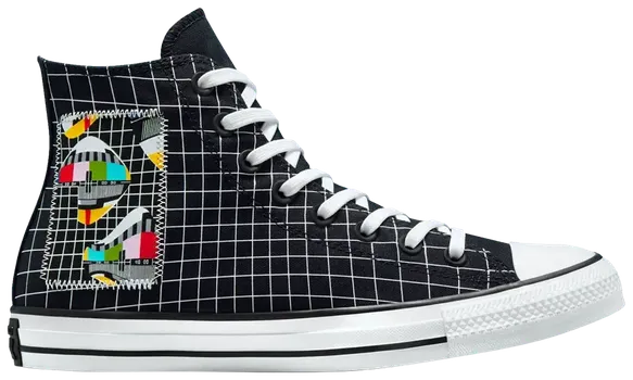 Кроссовки Converse Chuck Taylor All Star High Color Grid, черный