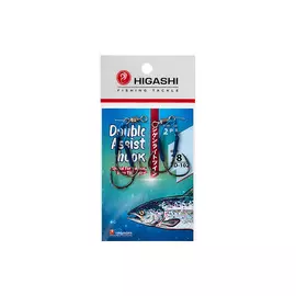 Крючки HIGASHI Double Assist Hook YD-102 #18 hg-00002