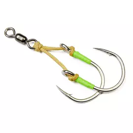 Крючки HIGASHI Twin Assist Hook HB-007 #7/0 hg-02237