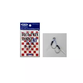 Крючки VANFOOK DT-30 #1 silver hg-01448