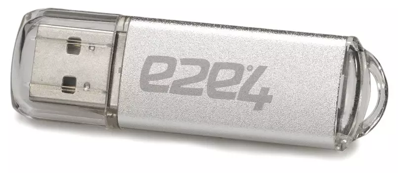Флешка 32Gb USB 2.0 e2e4 G358, серебристый (OT-G358-32G-U20)