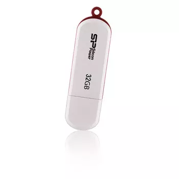 Флешка 32Gb USB 2.0 Silicon Power Luxmini Luxmini 320, белый (SP032GBUF2320V1W)
