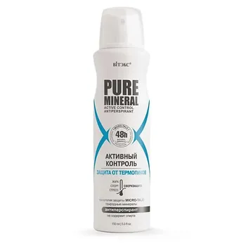 ВИТЭКС PURE MINERAL Антиперспирант АКТИВНЫЙ КОНТРОЛЬ Защита от термопиков 150