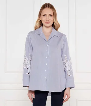 Рубашка Relaxed fit Tommy Hilfiger, синий