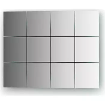 Зеркальная плитка Evoform Refractive со шлифованной кромкой 10 х 10 см, комплект 12 шт. (BY 1402)