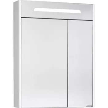 Зеркальный шкаф Акватон Сильва 60 дуб полярный (1A216202SIW70)