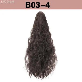 MISS WIG Синтетическая грязная булочка для волос, зажим для волос, грязные булочки для наращивания, волнистые волосы для женщин, зажим для волос, хвост, булочка 40cm