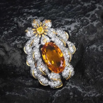 SACE GEMS классический медный сплав циркон женский кулон ожерелье модный подарок синий