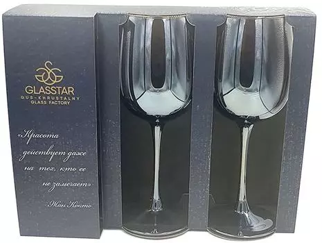 Набор бокалов Glasstar Горький шоколад аллегресс 3шт*420мл