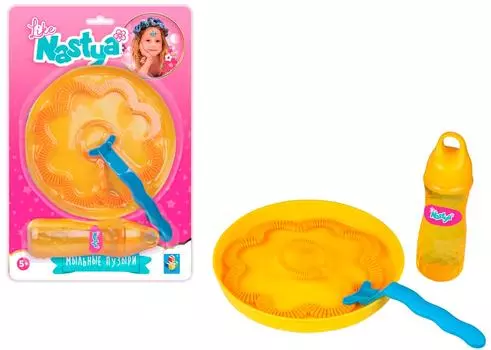 Мыльные пузыри 1Toy Like Nastya пузырь в пузыре гигантские 100мл