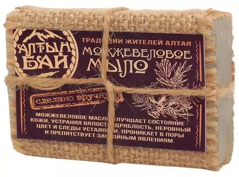 Мыло для рук и тела Алтын Бай Можжевеловое 80г