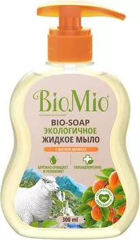 Мыло жидкое BioMio Bio-Soap с маслом абрикоса 300мл