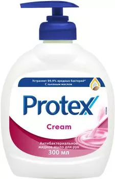 Мыло жидкое для рук Protex Cream Антибактериальное 300мл