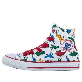 Кроссовки chuck taylor all star high 'dinoverse print' Converse, белый
