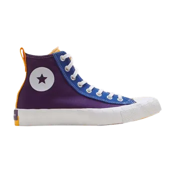 Кроссовки UNT1TL3D High GS 'Not a Chuck - Night Purple', фиолетовый