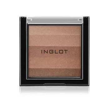 INGLOT Бронзер для лица с эффектом загара AMC Bronzing Multicolour Powder пудра бронзирующая