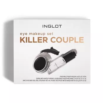 INGLOT Набор подводка для глаз INGLOT №77 + средство для разведения теней DURALINE