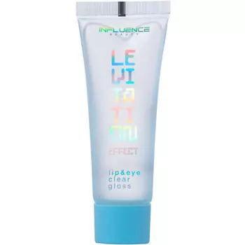 INFLUENCE BEAUTY Блеск для губ и глаз прозрачный, для создания глосс-эффекта Effect Levitation Clear Gloss