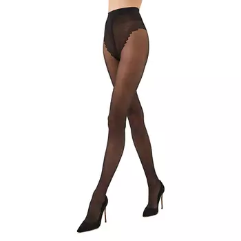 INNAMORE Колготки женские Fleur Nero 40 den с трусиками-бикини