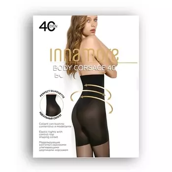 INNAMORE Женские колготки Body Corsage 40 den Nero
