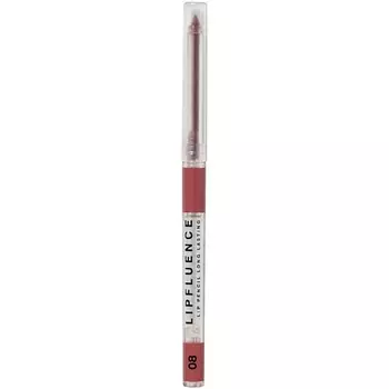 INFLUENCE BEAUTY Карандаш для губ LIPFLUENCE автоматический гелевый стойкий