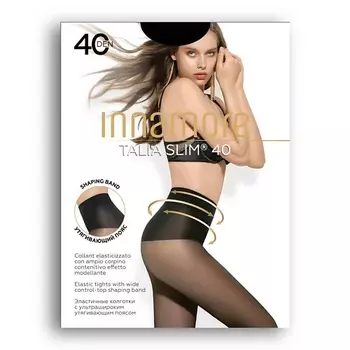 INNAMORE Женские колготки Talia Slim 40 den Nero