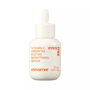 INNISFREE Обновляющая сыворотка с витамином С и энзимами зелёного чая для выравнивания тона кожи Vitamin C Enzyme Brightening Serum