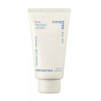 INNISFREE Освежающая эмульсия с маслом семян торреи и BHA кислотами для проблемной кожи Bija