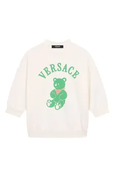 Хлопковый свитшот Versace