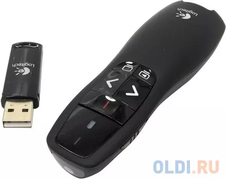 Презентер (910-001356) Logitech Wireless Presenter R400