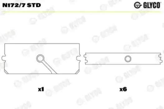 Деталь N172/7 STD GLYCO