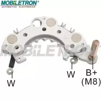 диодный мост!\ 70A Opel Astra/Vectra/Combo/Corsa B 1.5D/1.7D 95> RH-48 MOBILETRON