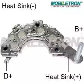 диодный мост! 8 диодов\ Hyundai Santa Fe/Elantra/Tucson 2.0-2.2CRDI RK-04 MOBILETRON