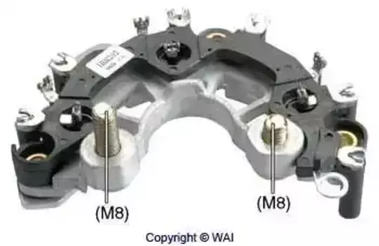 диодный мост! Bosch D 6\ Opel Astra/Zafira/Corsa, Ford Mondeo IBR202 TRANSPO