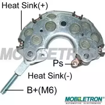 диодный мост!\ Toyota Carina/Camry 1.8-2.2i/2.0В 82-91 RN-13PL MOBILETRON