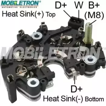 диодный мост!\ VW Golf/Passat/Polo 1.3-1.6/1.9D <98 RB-122H MOBILETRON