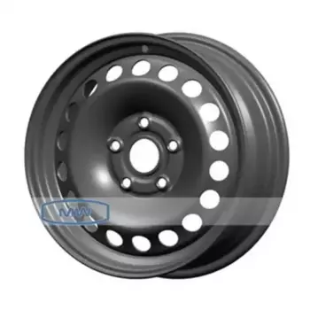 ДИСК КОЛЁСНЫЙ СТАЛЬНОЙ ШТАМПОВАННЫЙ MAGNETTO 6Х15 5Х112 D57.1 ЕТ43 15004 AM BLACK