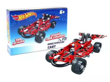 Конструктор из серии Hot Wheels – Cart, 150 деталей