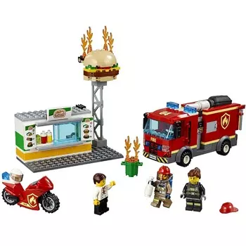 Конструктор Lego City Fire - Пожар в бургер-кафе