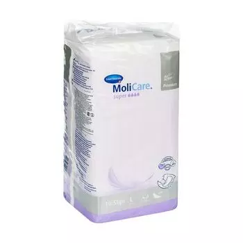 Подгузники Premium Soft Super MoliCare/Моликар 10шт р.L (1693981)