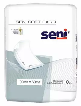 Пеленки гигиенические Soft Normal Seni/Сени 60х90см 10шт