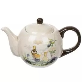 Чайник заварочный доломит, 0.95 л, Daniks, Левадия, бежевый