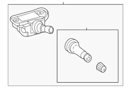 датчик давления в шинах!\ MB C257/W213/S213/C238 16> 000 905 41 04
