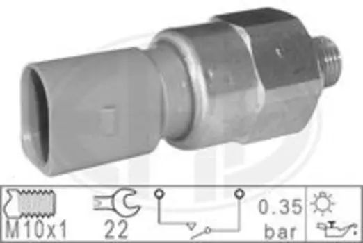 датчик давления масла!\ Audi A3/TT, VW Golf/Bora, Skoda Octavia, Seat Leon 99> 330779 ERA